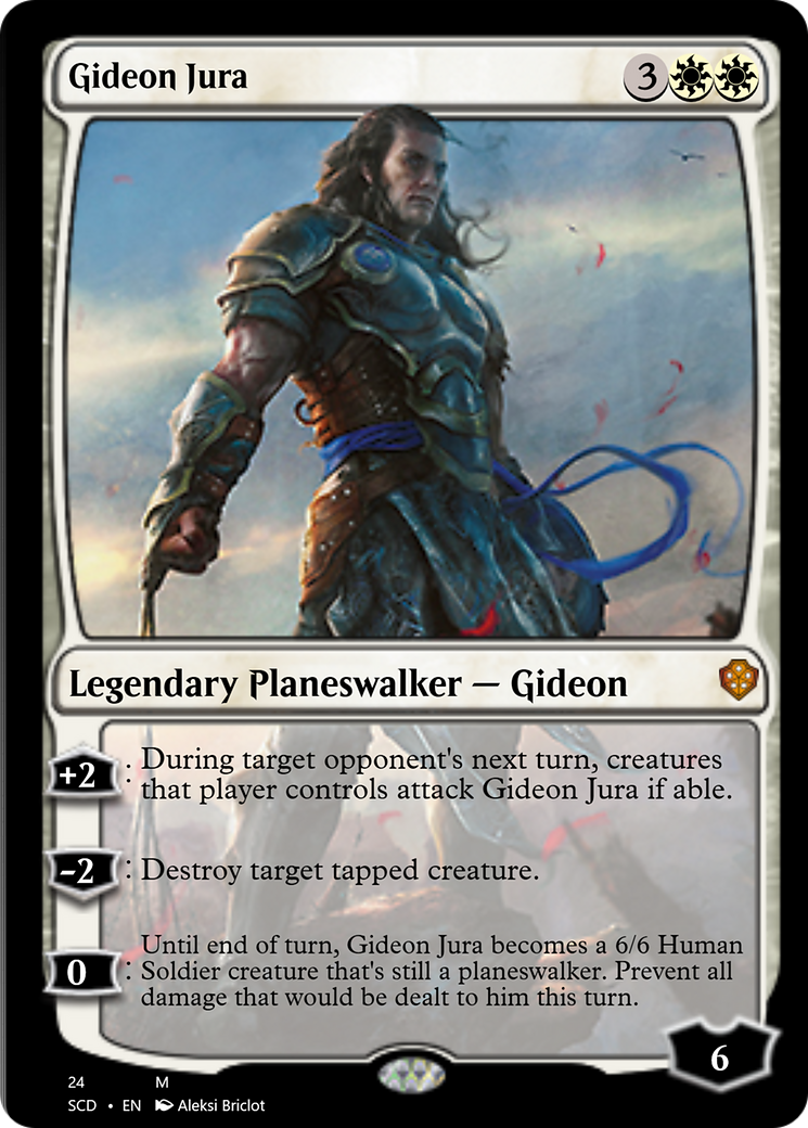 Gideon Jura [Starter Commander Decks] | KingTCG.ca