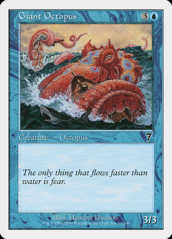 Giant Octopus [Seventh Edition] | KingTCG.ca