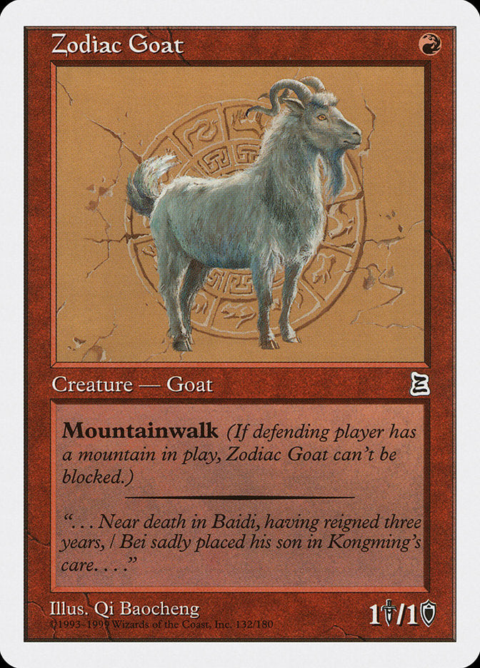 Zodiac Goat [Portal Three Kingdoms] | KingTCG.ca