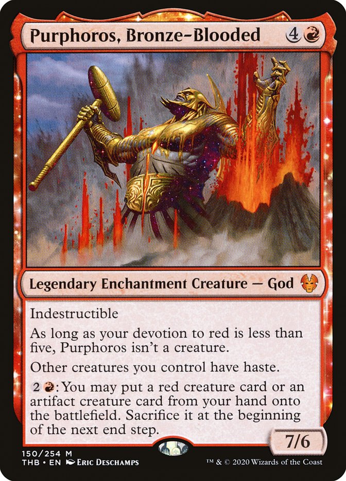 Purphoros, Bronze-Blooded [Theros Beyond Death] | KingTCG.ca