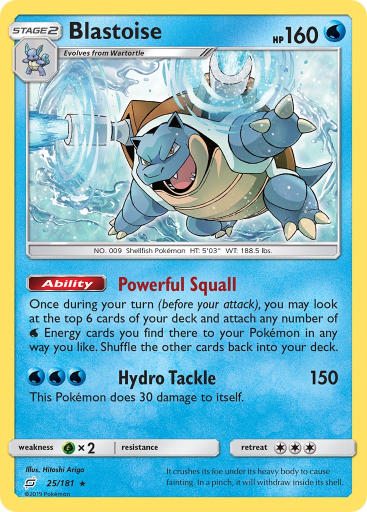 Blastoise (SM Team Up) (25/181) [Theme Deck Exclusives] | KingTCG.ca