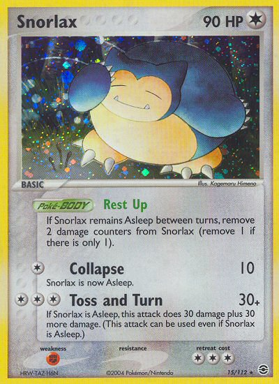 Snorlax (15/112) [EX: FireRed & LeafGreen] | KingTCG.ca