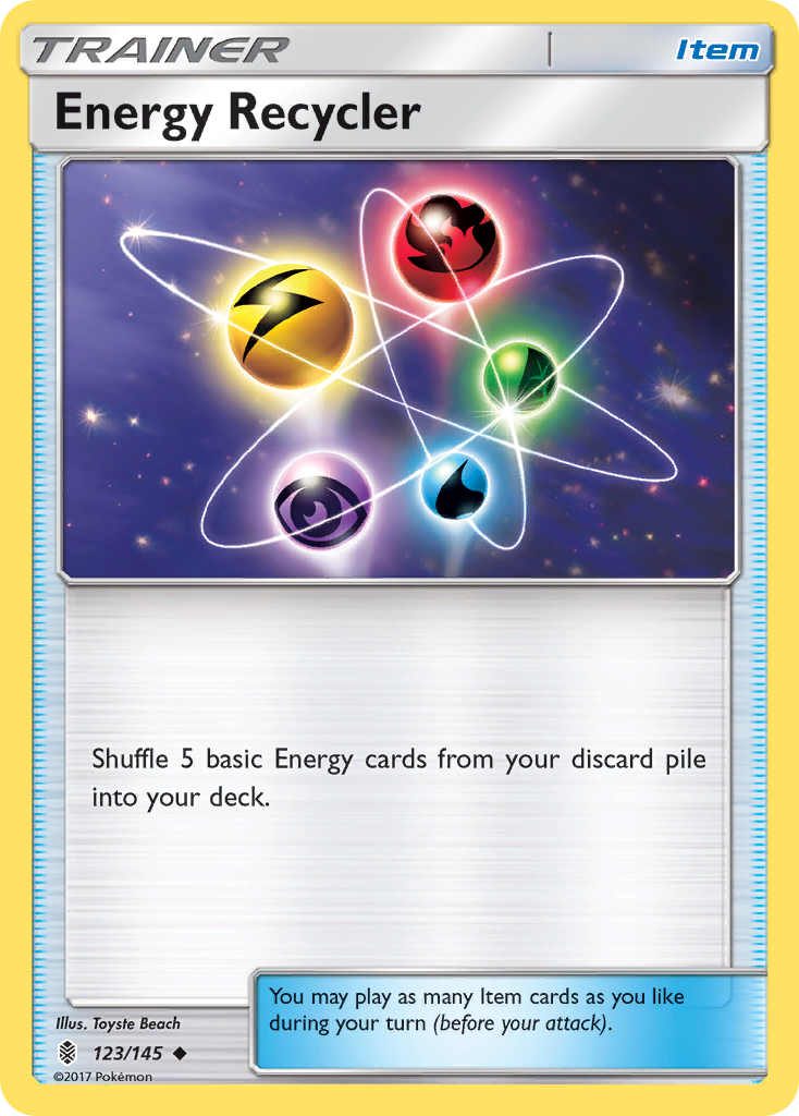 Energy Recycler (123/145) [Sun & Moon: Guardians Rising] | KingTCG.ca