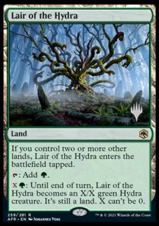 Lair of the Hydra (Promo Pack) [Dungeons & Dragons: Adventures in the Forgotten Realms Promos] | KingTCG.ca