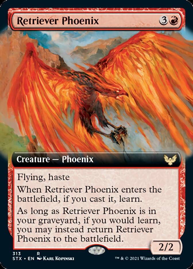 Retriever Phoenix (Extended) [Strixhaven: School of Mages] | KingTCG.ca