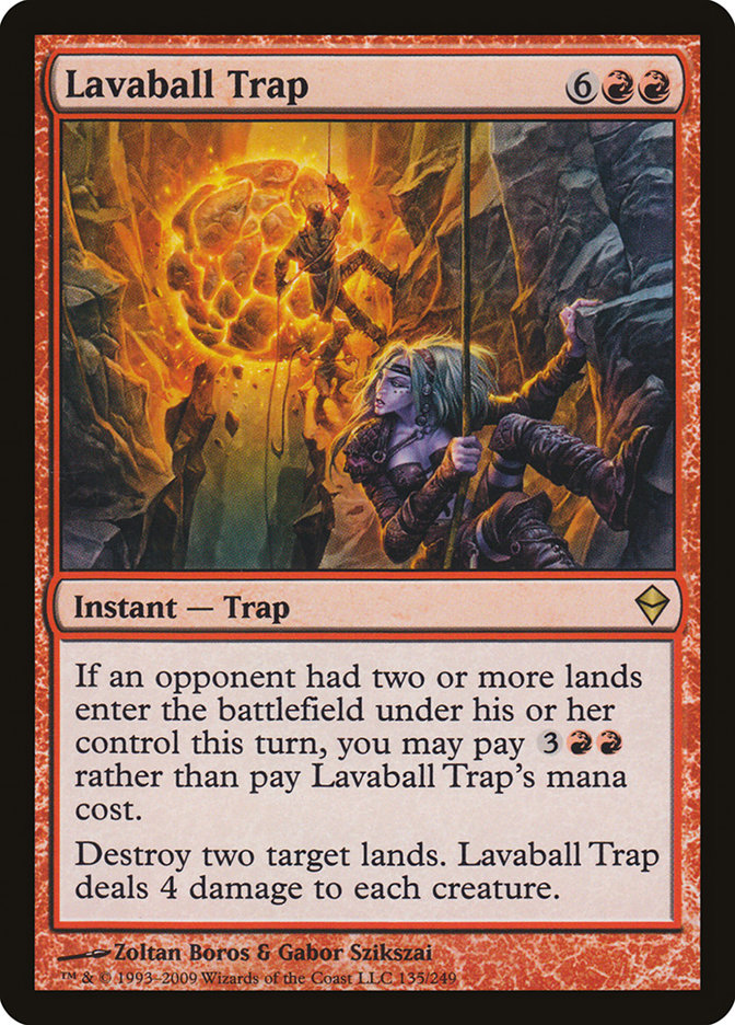 Lavaball Trap [Zendikar] | KingTCG.ca