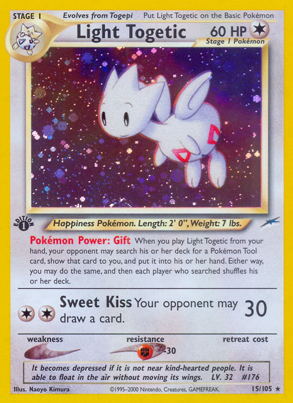 Light Togetic (15/105) [Neo Destiny 1st Edition] | KingTCG.ca