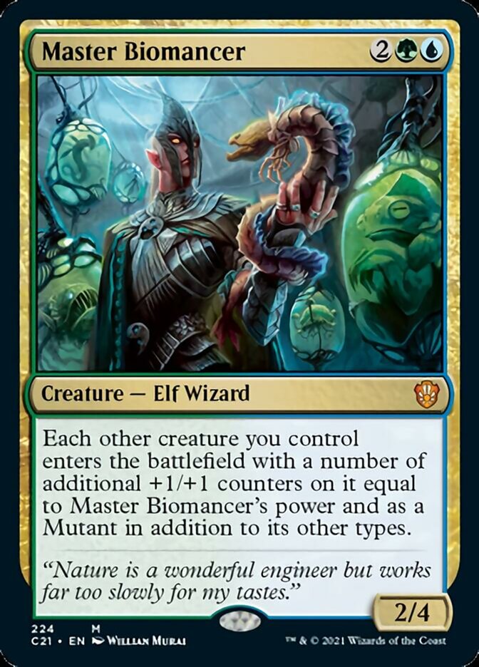 Master Biomancer [Commander 2021] | KingTCG.ca