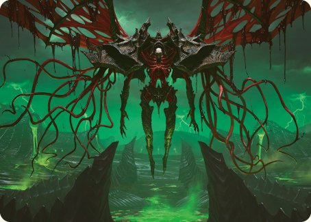 Archfiend of the Dross Art Card [Phyrexia: All Will Be One Art Series] | KingTCG.ca