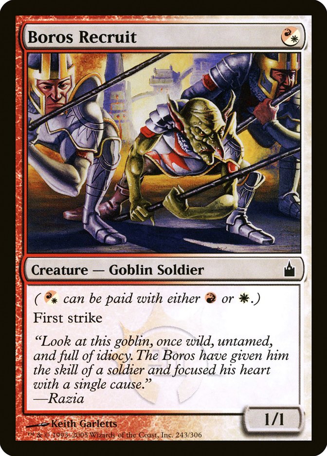 Boros Recruit [Ravnica: City of Guilds] | KingTCG.ca