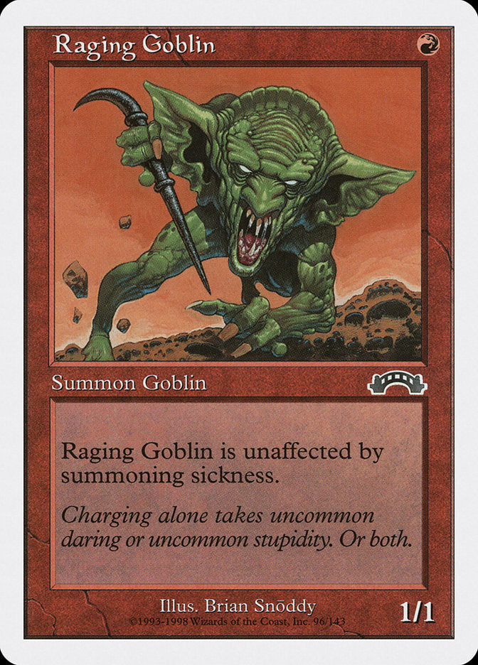 Raging Goblin [Anthologies] | KingTCG.ca