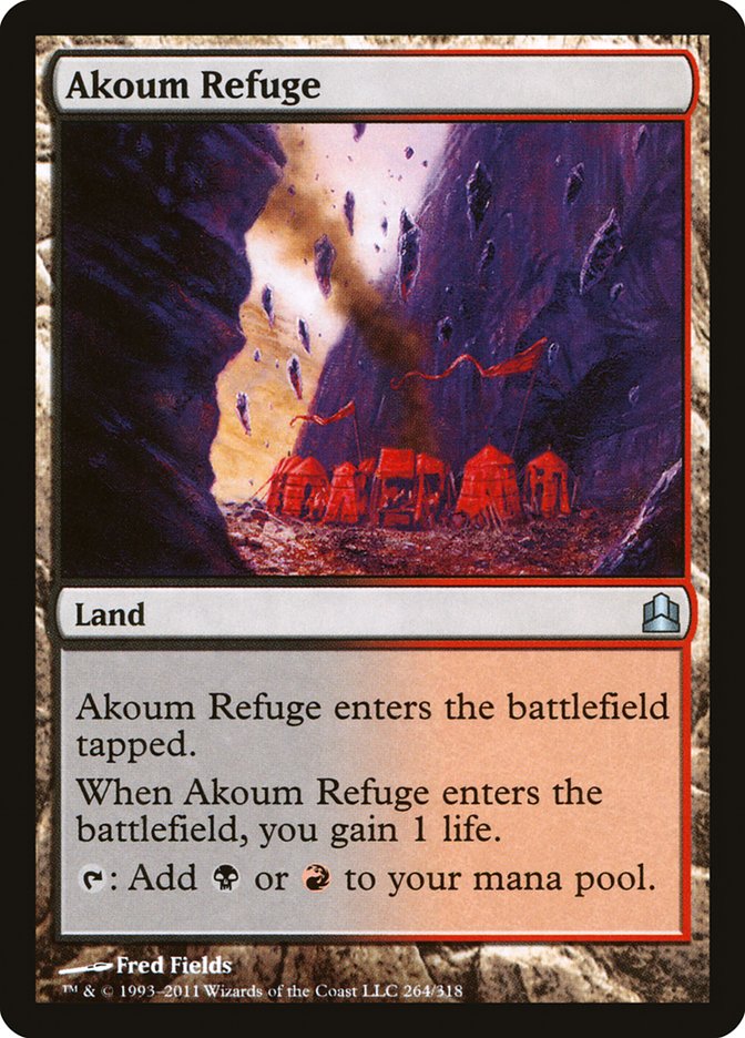 Akoum Refuge [Commander 2011] | KingTCG.ca