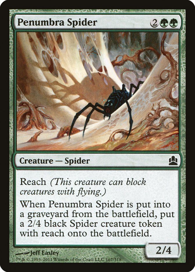 Penumbra Spider [Commander 2011] | KingTCG.ca