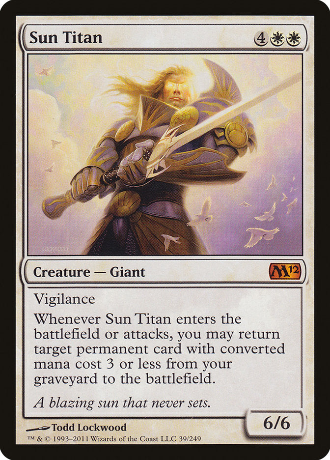 Sun Titan [Magic 2012] | KingTCG.ca