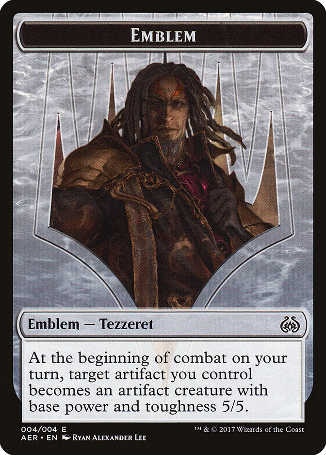 Tezzeret the Schemer Emblem [Aether Revolt Tokens] | KingTCG.ca