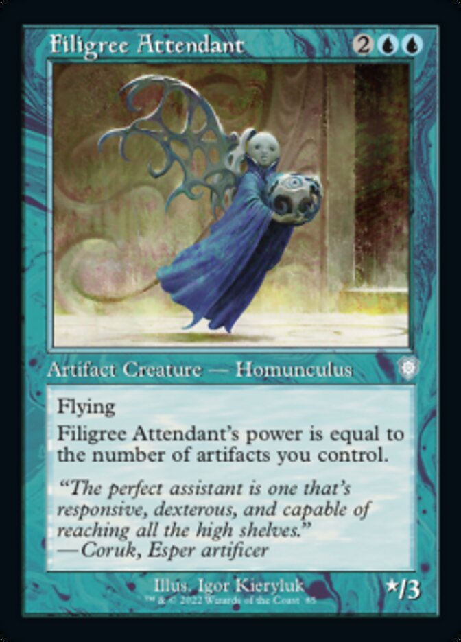 Filigree Attendant (Retro) [The Brothers' War Commander] | KingTCG.ca