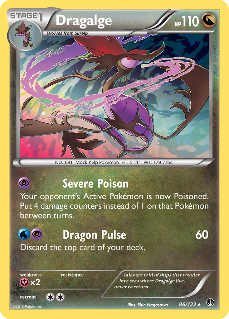 Dragalge (86/122) [XY: BREAKpoint] | KingTCG.ca