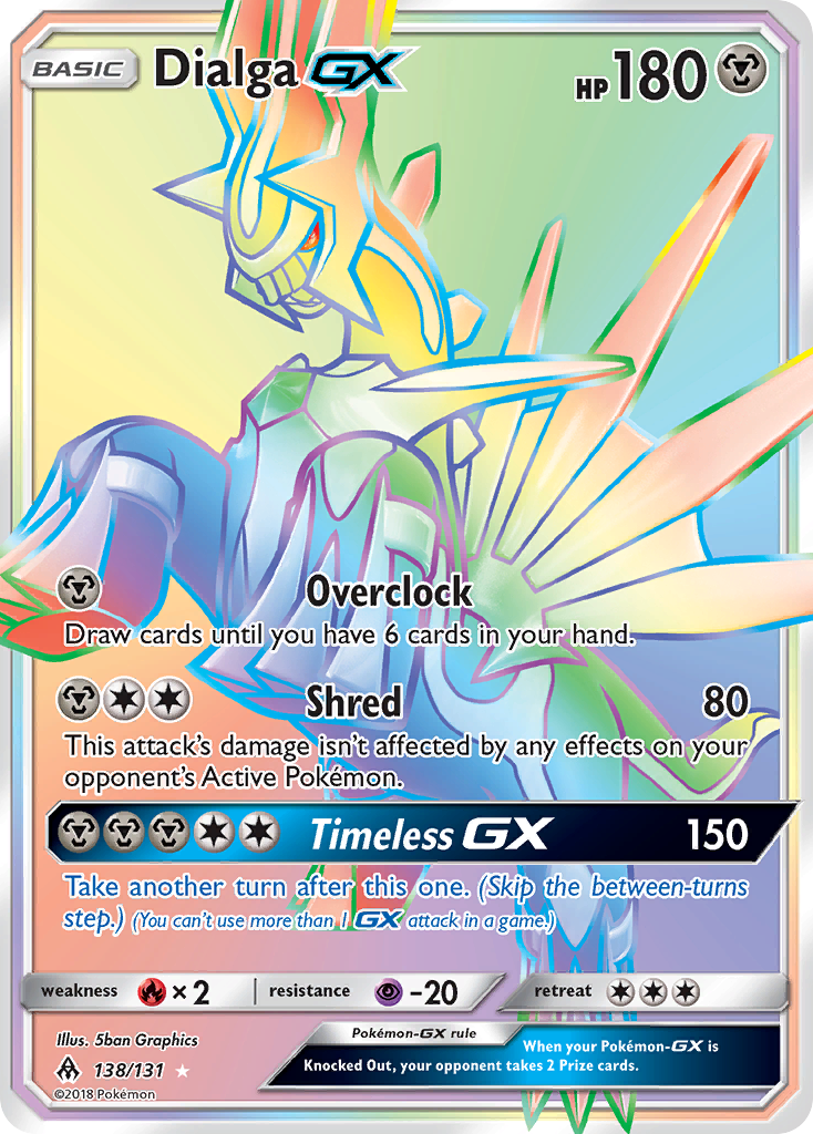 Dialga GX (138/131) [Sun & Moon: Forbidden Light] | KingTCG.ca