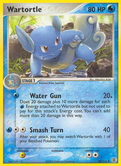 Wartortle (50/112) [EX: FireRed & LeafGreen] | KingTCG.ca