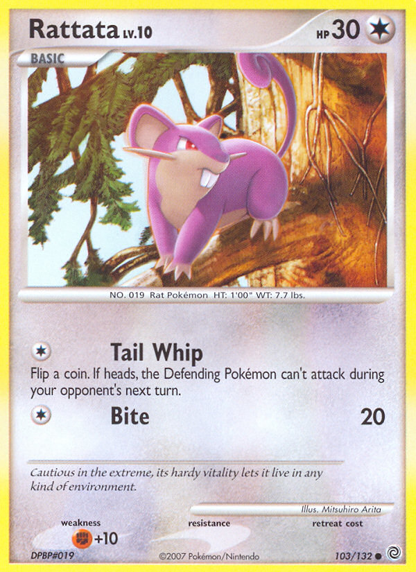 Rattata (103/132) [Diamond & Pearl: Secret Wonders] | KingTCG.ca