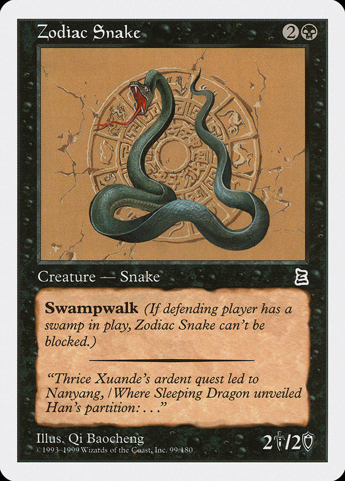 Zodiac Snake [Portal Three Kingdoms] | KingTCG.ca