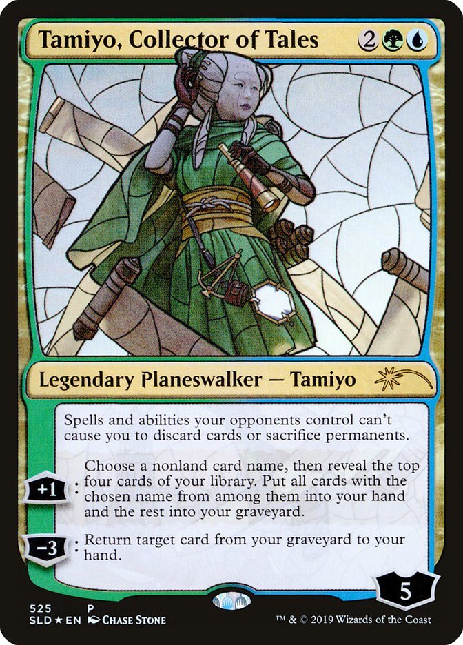 Tamiyo, Collector of Tales (Stained Glass) [Secret Lair Drop Promos] | KingTCG.ca