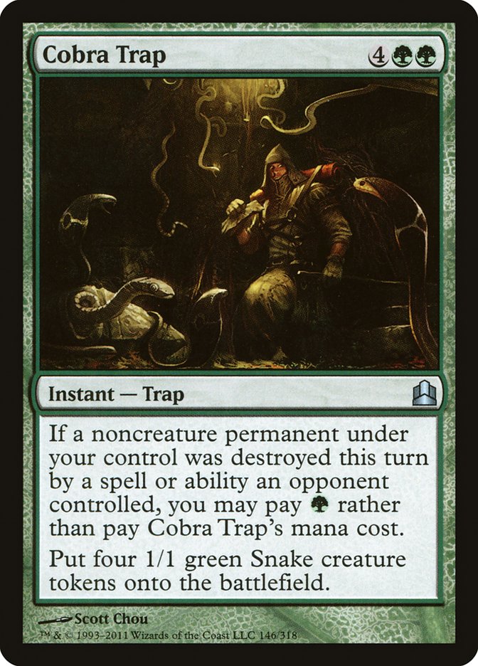 Cobra Trap [Commander 2011] | KingTCG.ca