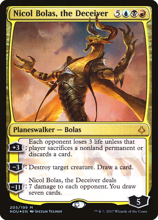 Nicol Bolas, the Deceiver [Hour of Devastation] | KingTCG.ca