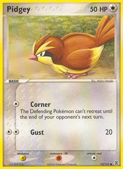 Pidgey (73/112) [EX: FireRed & LeafGreen] | KingTCG.ca