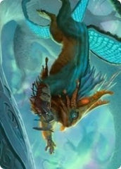 Toski, Bearer of Secrets Art Card [Kaldheim: Art Series] | KingTCG.ca