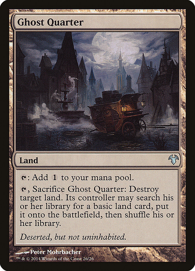 Ghost Quarter [Modern Event Deck 2014] | KingTCG.ca