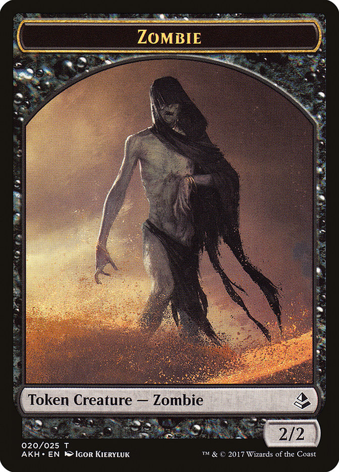 Zombie [Amonkhet Tokens] | KingTCG.ca