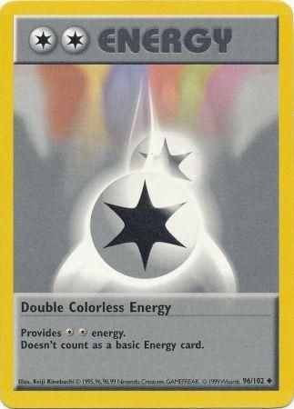 Double Colorless Energy (96/102) [Base Set (Shadowless)] | KingTCG.ca