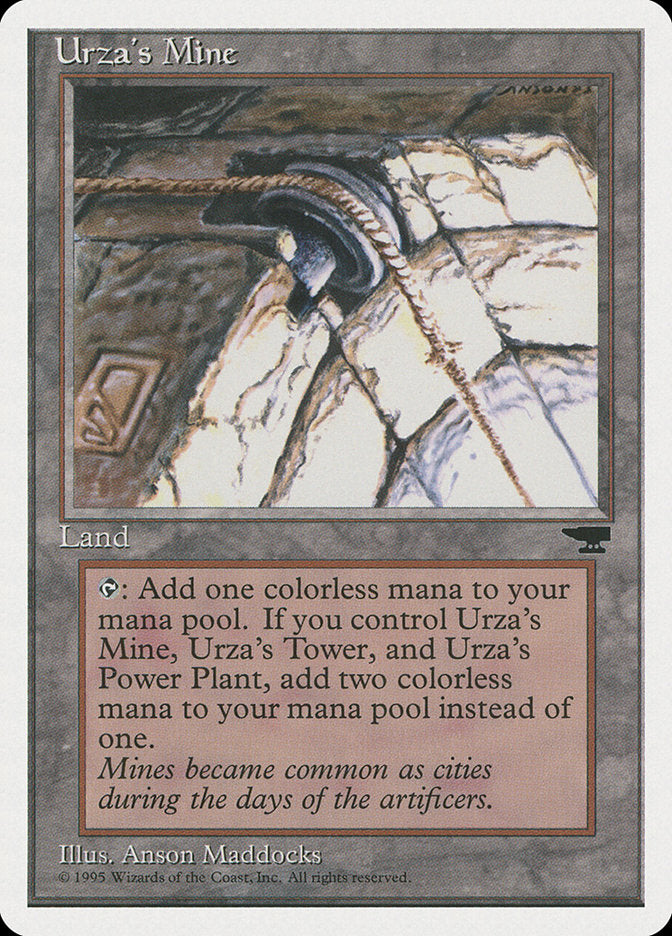 Urza's Mine (Pulley Embedded in Stone) [Chronicles] | KingTCG.ca