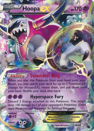 Hoopa EX (36/98) (Jumbo Card) [XY: Ancient Origins] | KingTCG.ca