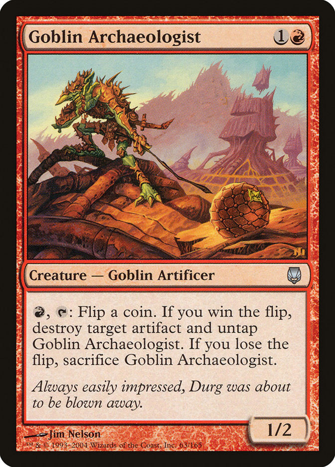 Goblin Archaeologist [Darksteel] | KingTCG.ca