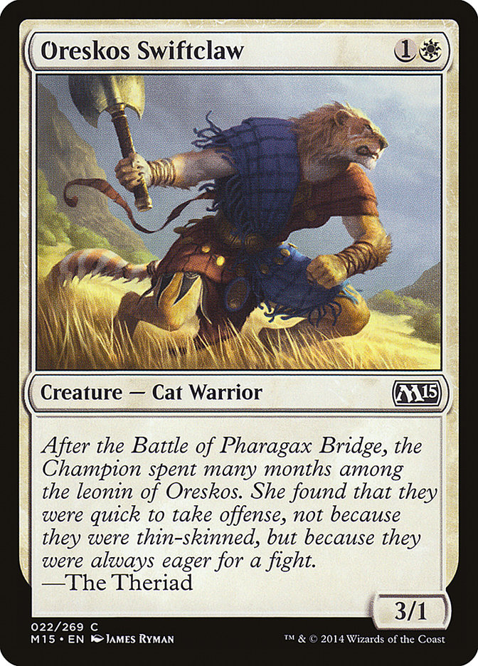 Oreskos Swiftclaw [Magic 2015] | KingTCG.ca