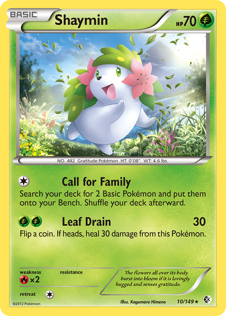 Shaymin (10/149) [Black & White: Boundaries Crossed] | KingTCG.ca