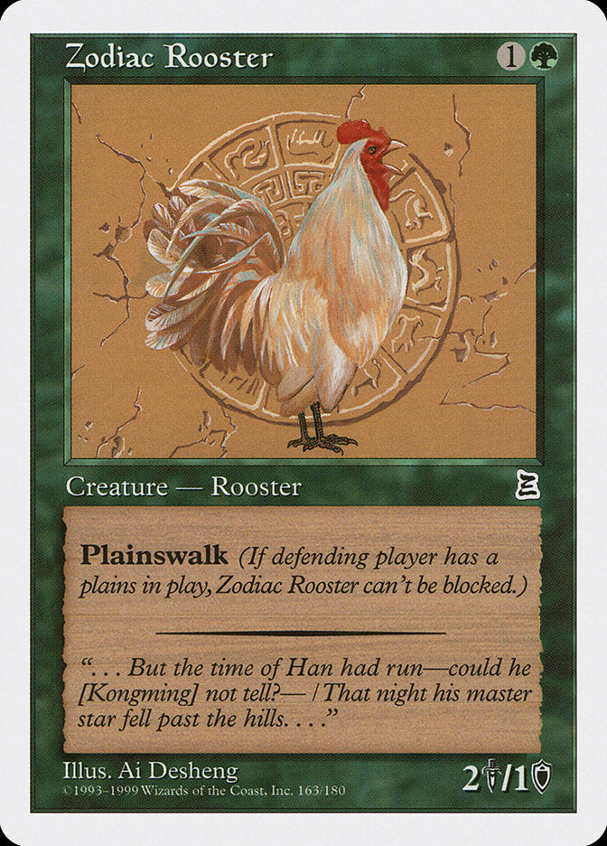 Zodiac Rooster [Portal Three Kingdoms] | KingTCG.ca