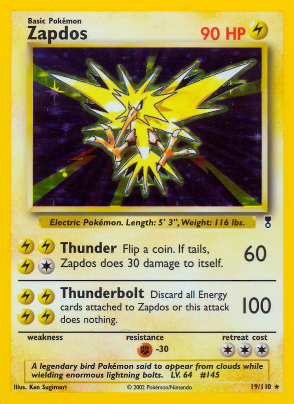 Zapdos (19/110) [Legendary Collection] | KingTCG.ca