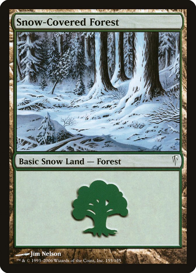 Snow-Covered Forest [Coldsnap] | KingTCG.ca