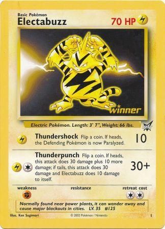 Electabuzz (1) (Jumbo Card) [Best of Promos] | KingTCG.ca