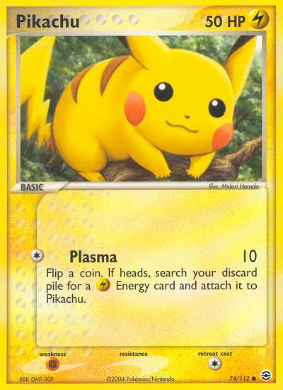 Pikachu (74/112) [EX: FireRed & LeafGreen] | KingTCG.ca