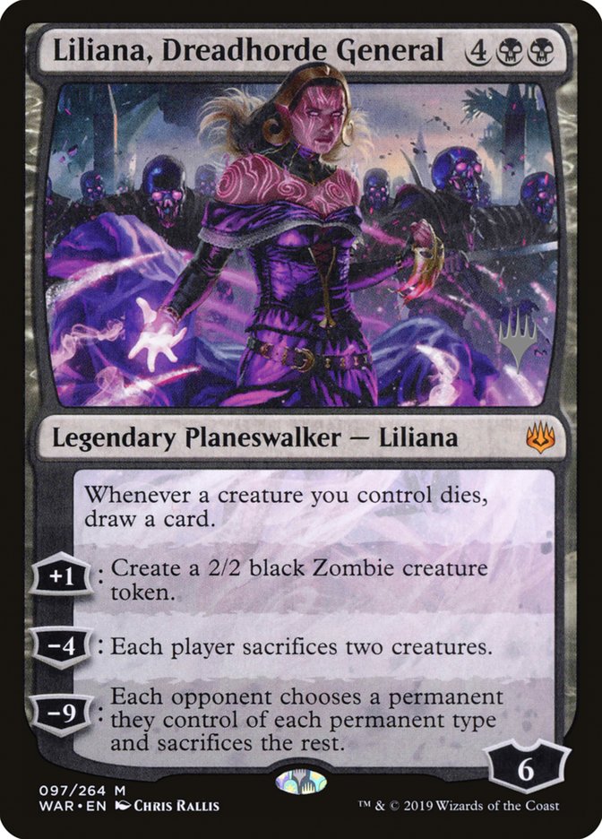 Liliana, Dreadhorde General [War of the Spark Promos] | KingTCG.ca