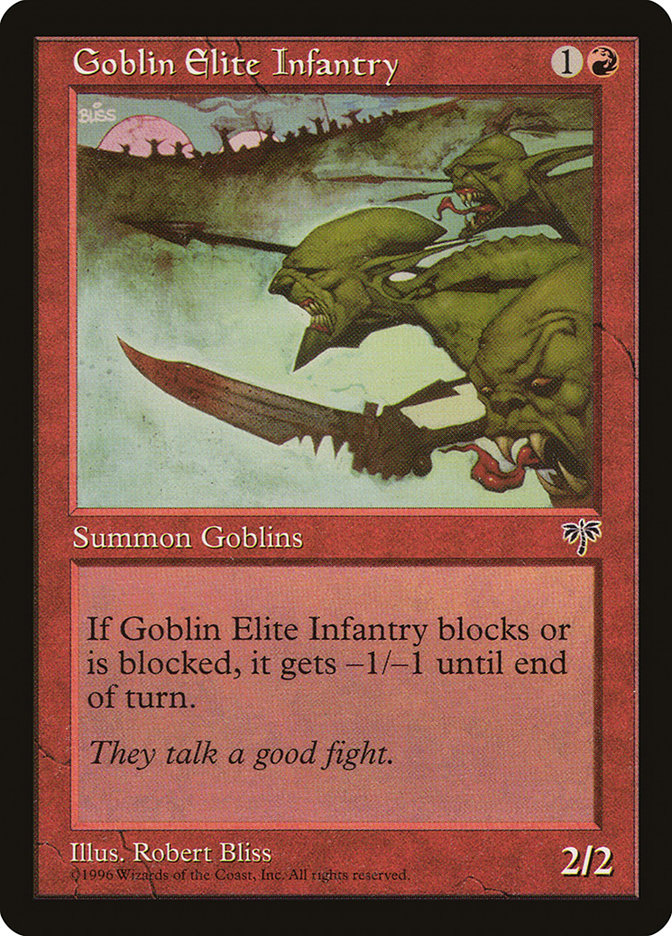 Goblin Elite Infantry [Mirage] | KingTCG.ca