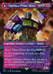 Optimus Prime, Hero // Optimus Prime, Autobot Leader (Shattered Glass) [Universes Beyond: Transformers] | KingTCG.ca