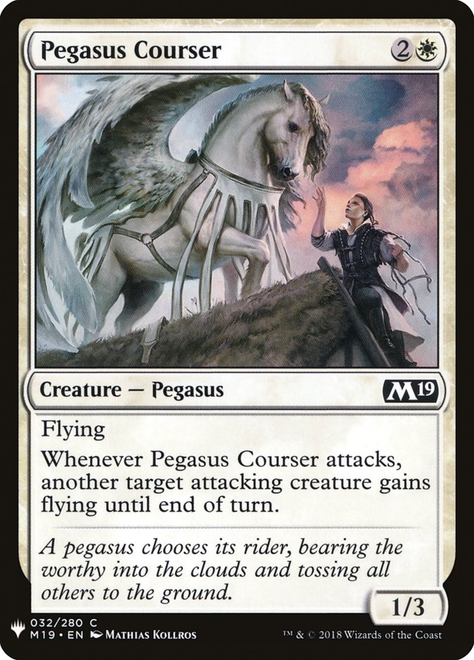 Pegasus Courser [Mystery Booster] | KingTCG.ca