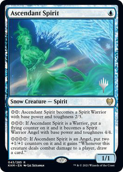 Ascendant Spirit [Kaldheim Promo Pack] | KingTCG.ca