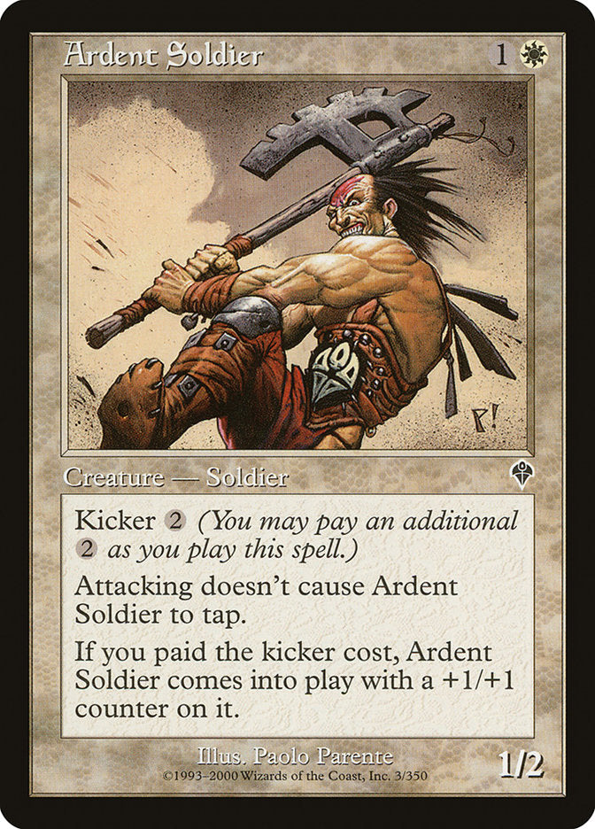 Ardent Soldier [Invasion] | KingTCG.ca