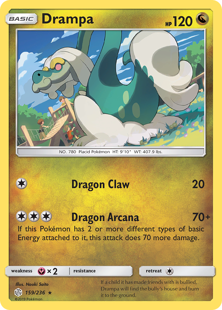 Drampa (159/236) [Sun & Moon: Cosmic Eclipse] | KingTCG.ca